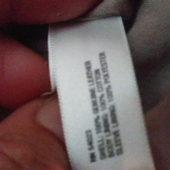 Women's Weathered Taupe Leather Driving Jacket Sz:M - Picture 13 of 14